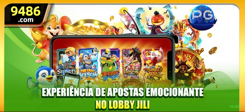 Aplicativo móvel hh888 para iOS e Android